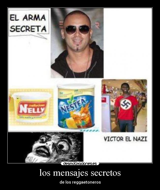 los mensajes secretos - de los reggaetoneros