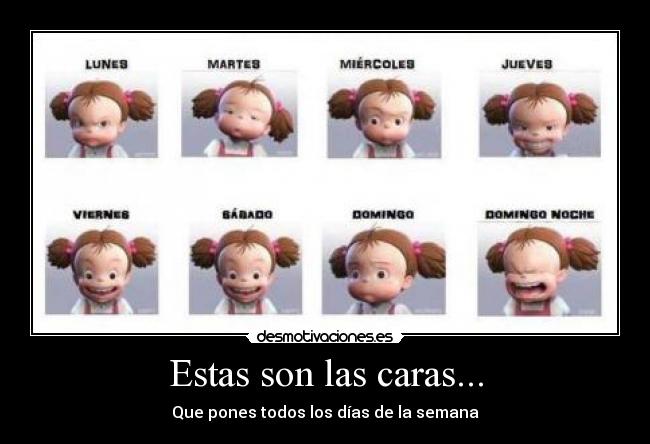 Estas son las caras... - 
