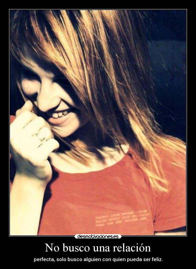 No busco una relación - 