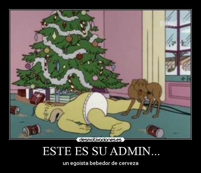 ESTE ES SU ADMIN... -