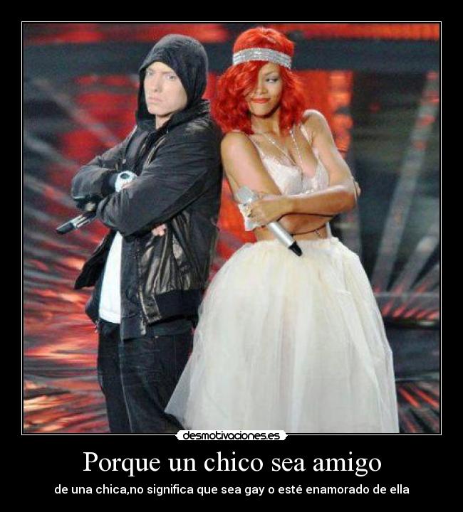 Porque un chico sea amigo - 