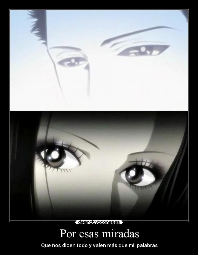 Por esas miradas -