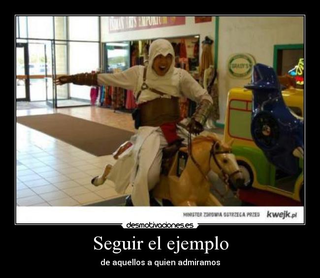 Seguir el ejemplo -