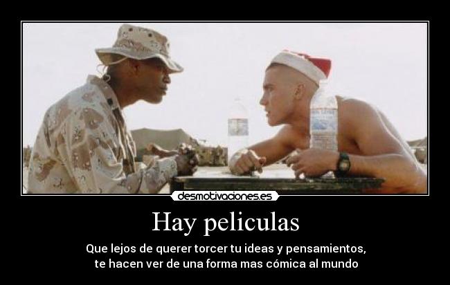 carteles jarhead soldado anonimo comicidad mundo desmotivaciones