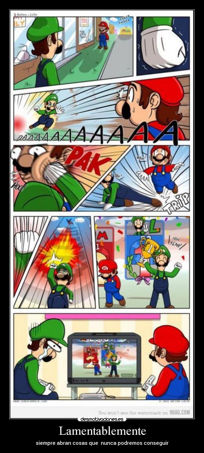 Lamentablemente -