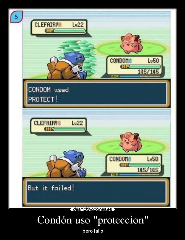 Condón uso proteccion - 