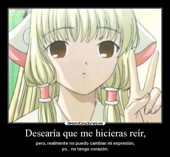 carteles anime chobits chii perlithakawai desmotivaciones