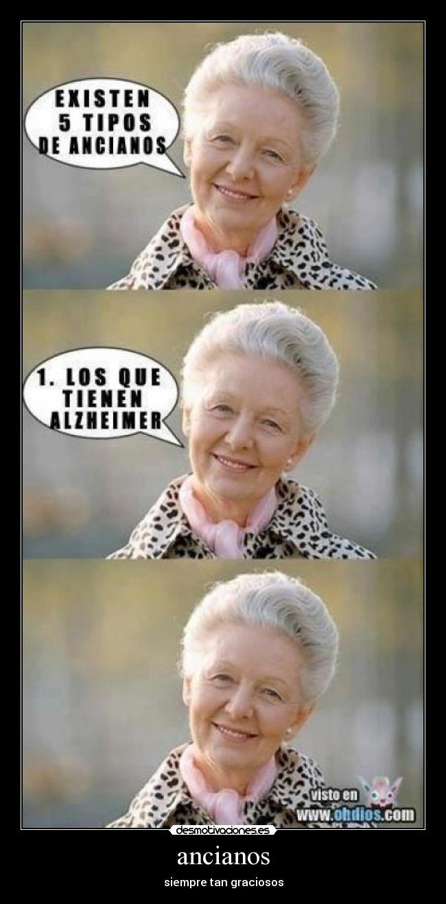 ancianos - siempre tan graciosos