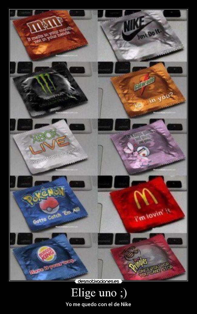 Elige uno ;) - Yo me quedo con el de Nike