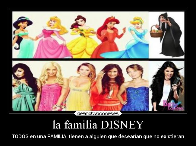 la familia DISNEY - 