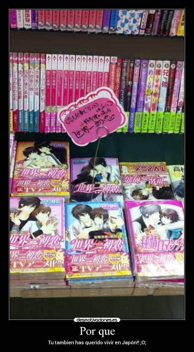 Por que - Tu tambien has querido vivir en Japón!! ;O;