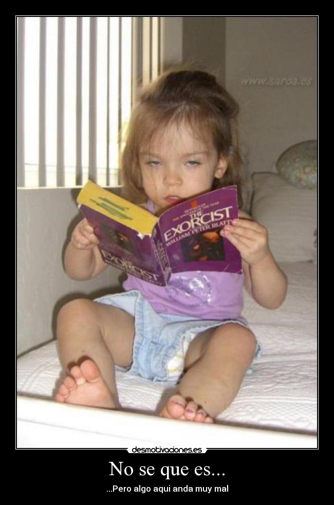 No se que es... - ...Pero algo aqui anda muy mal