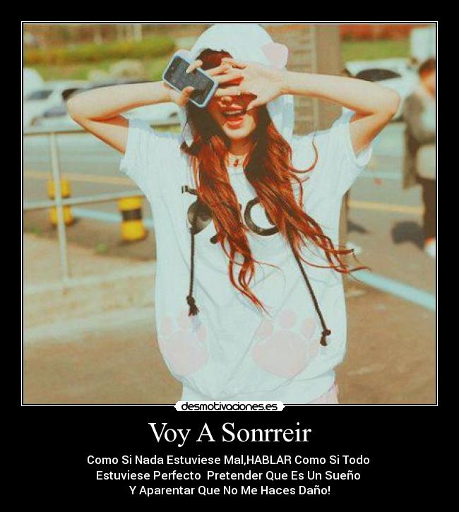 Voy A Sonrreir -