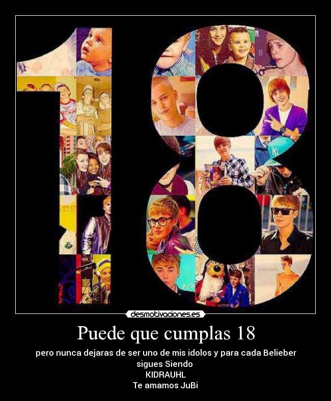 Puede que cumplas 18 -