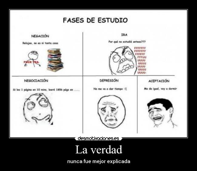 La verdad - nunca fue mejor explicada