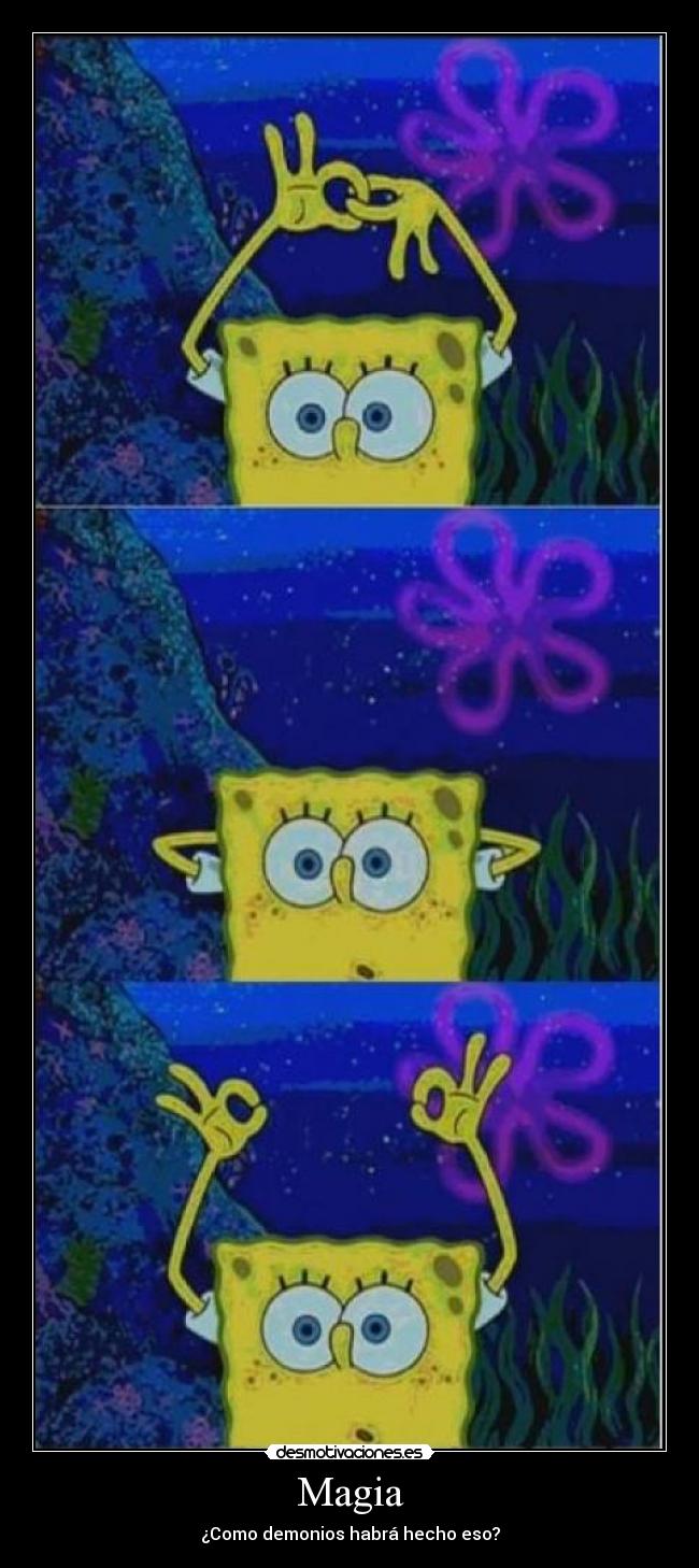 Magia - ¿Como demonios habrá hecho eso?