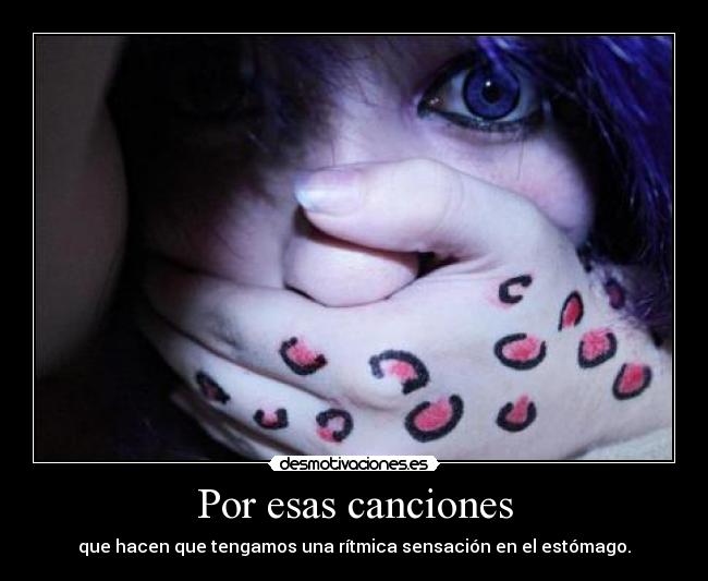 Por esas canciones -