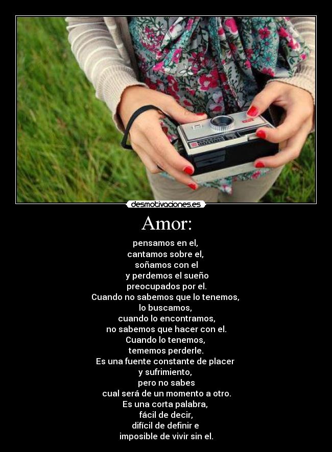 carteles amor amor desmotivaciones