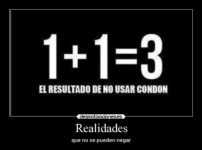 Realidades - que no se pueden negar
