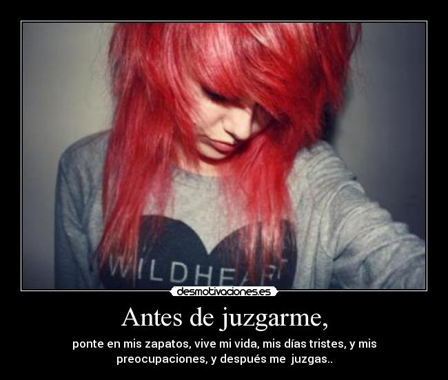 Antes de juzgarme, - 