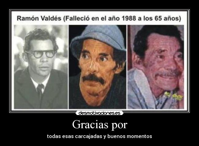 Gracias por -