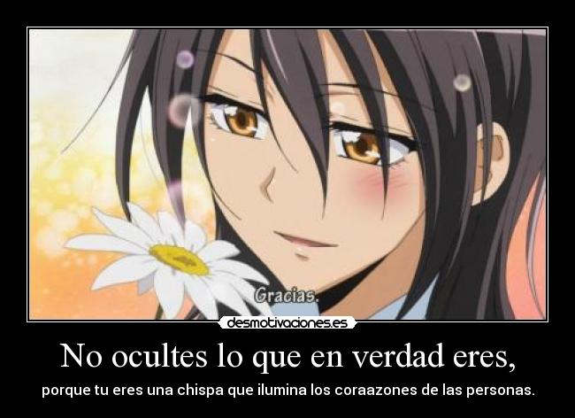 carteles anime kaichou maid sama misaki ayusawa perlithakawai desmotivaciones