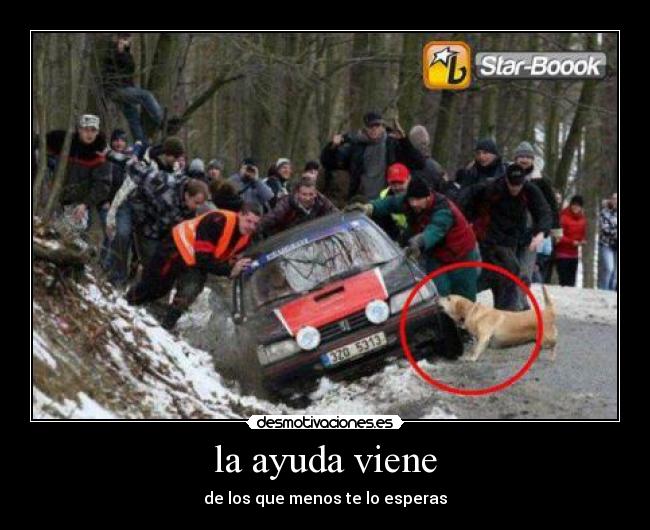 carteles ayuda 123 desmotivaciones