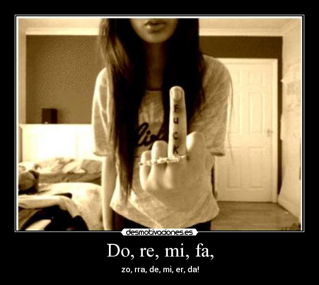 Do, re, mi, fa, - 