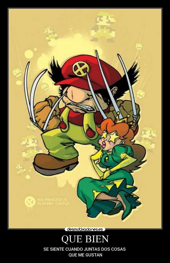 QUE BIEN - SE SIENTE CUANDO JUNTAS DOS COSAS
QUE ME GUSTAN