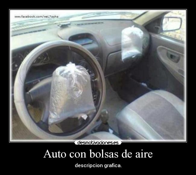 Auto con bolsas de aire -