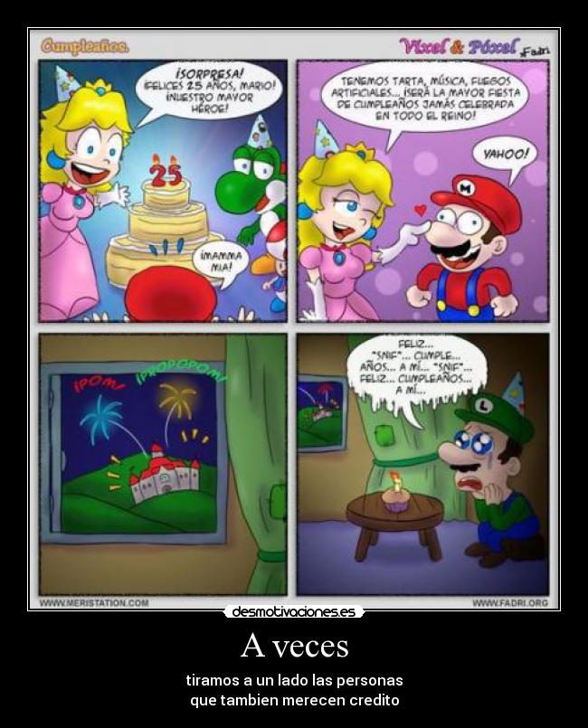 carteles mario desmotivaciones