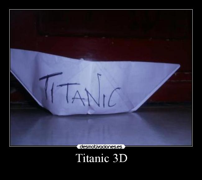 Titanic 3D -