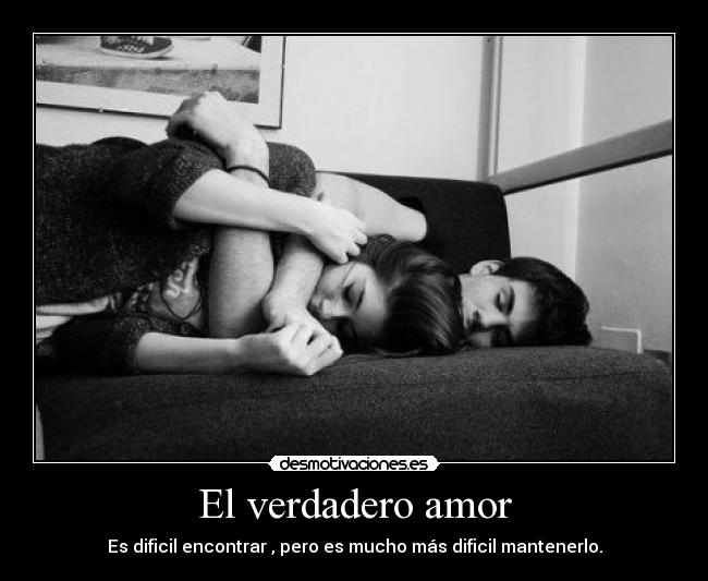 El verdadero amor -