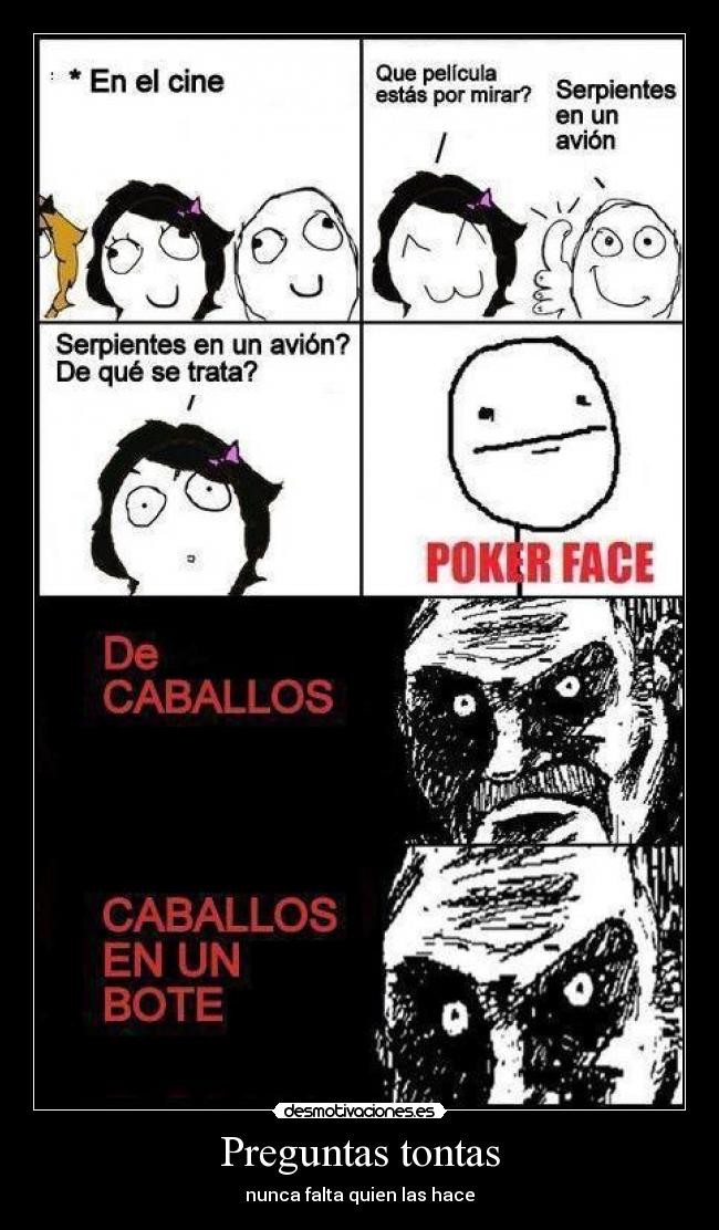 Preguntas tontas - nunca falta quien las hace