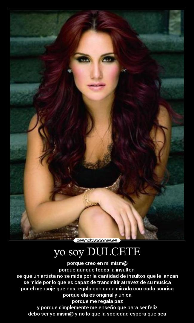 carteles dulce maria dulcete fan desmotivaciones