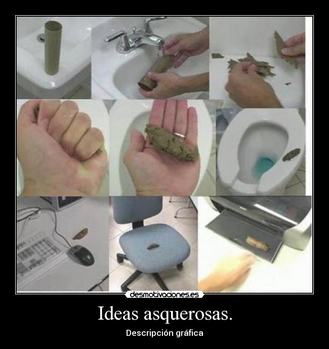 Ideas asquerosas. - Descripción gráfica