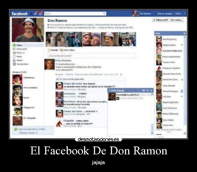 El Facebook De Don Ramon -