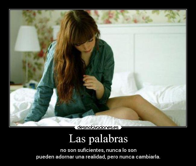 Las palabras -