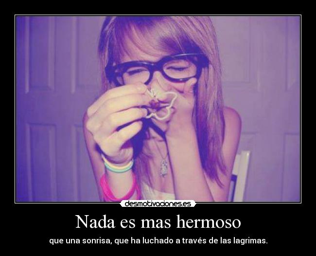 Nada es mas hermoso - 