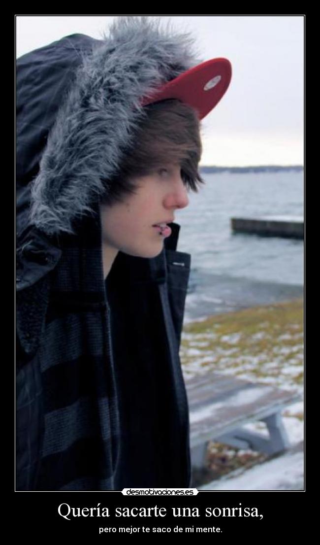 Quería sacarte una sonrisa, - 