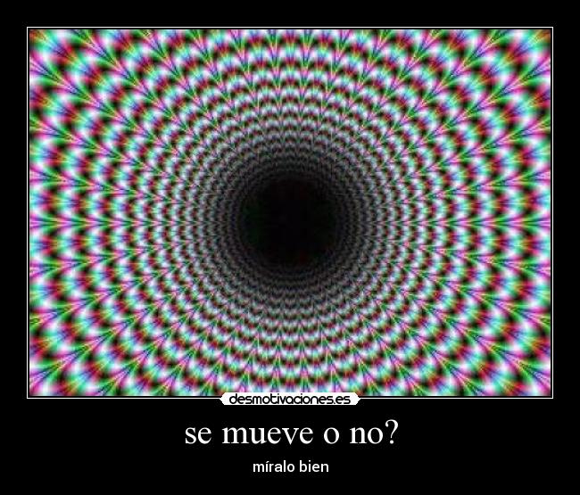 se mueve o no? - míralo bien