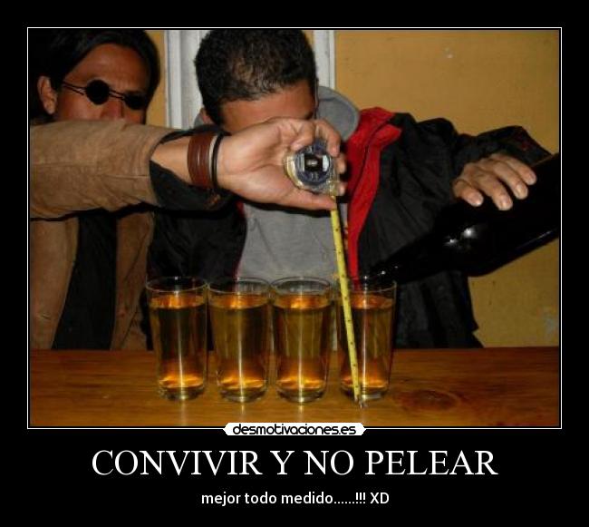 carteles convivir pelear desmotivaciones