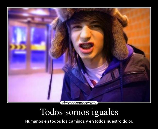 Todos somos iguales -