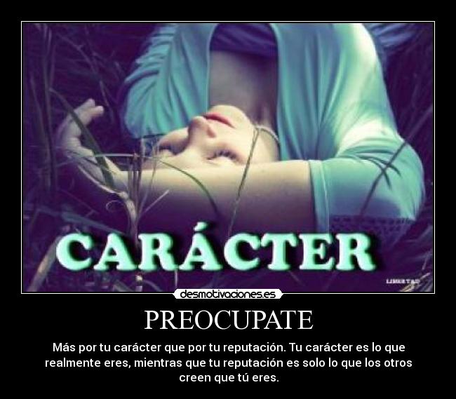 carteles caracter desmotivaciones