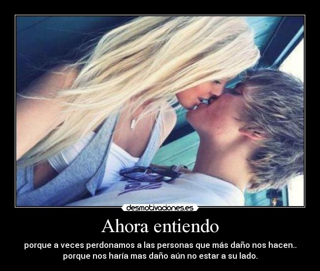 Ahora entiendo - 