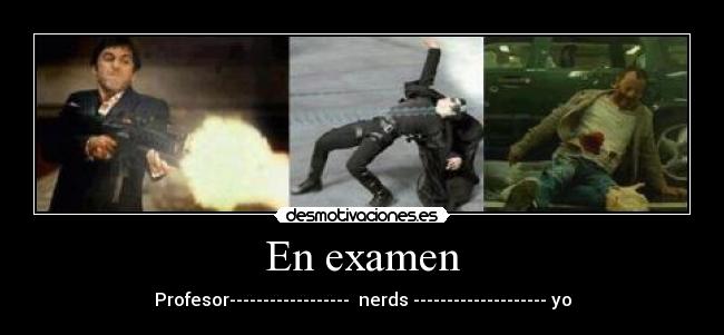 En examen - 