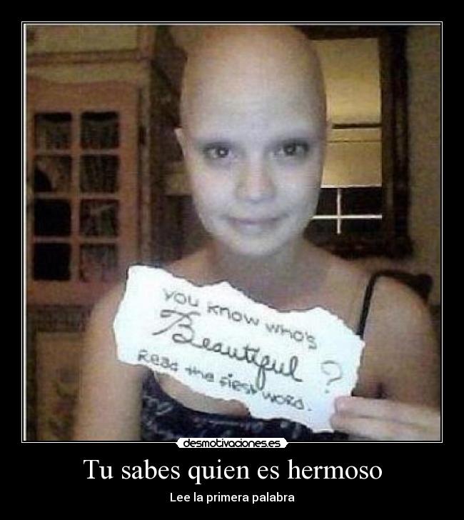 Tu sabes quien es hermoso - Lee la primera palabra
