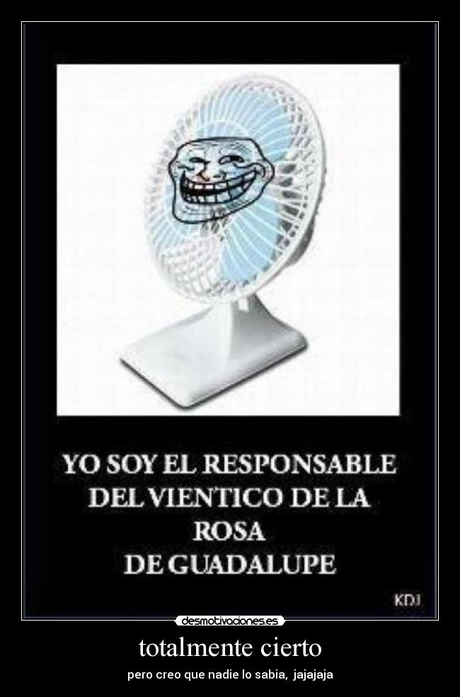 carteles ventilador vientico rosa guadalupe responsable responsabilidad desmotivaciones