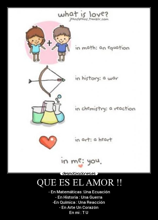 QUE ES EL AMOR !! - 
