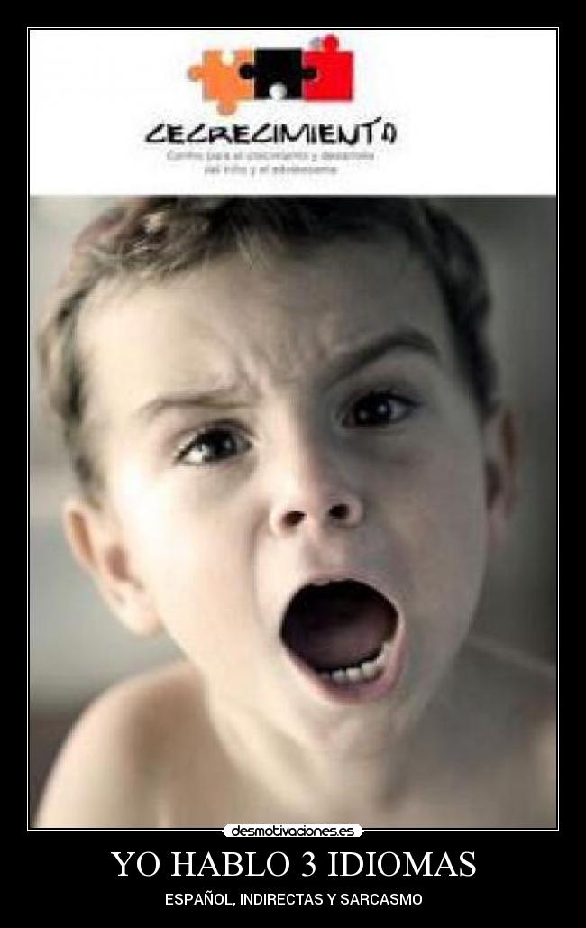 YO HABLO 3 IDIOMAS -
